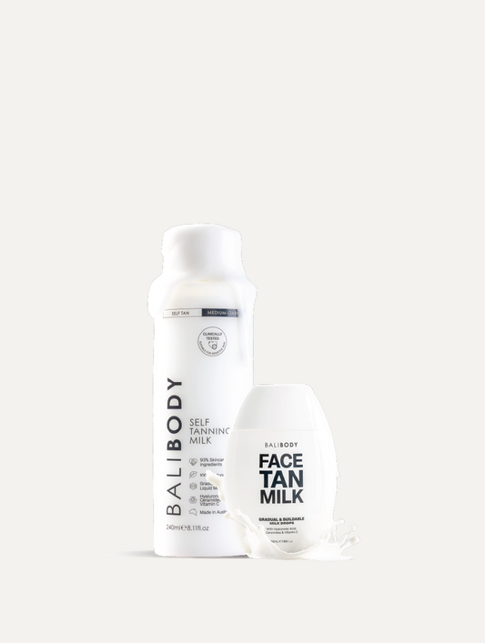 Face Tan Milk & Self Tan Body Milk