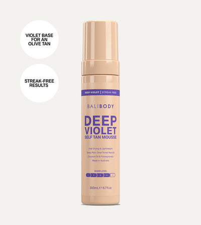 Deep Violet Self Tanning Mousse
