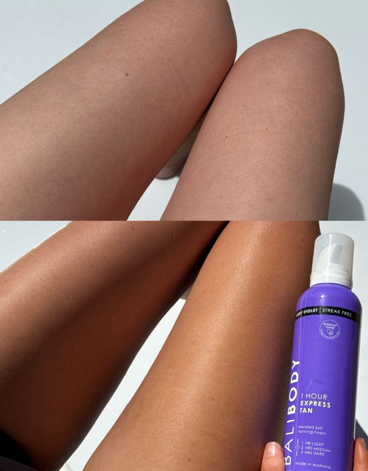 Deep Violet Express Self Tan - product - deep violet one hour express self tanning foam image 10