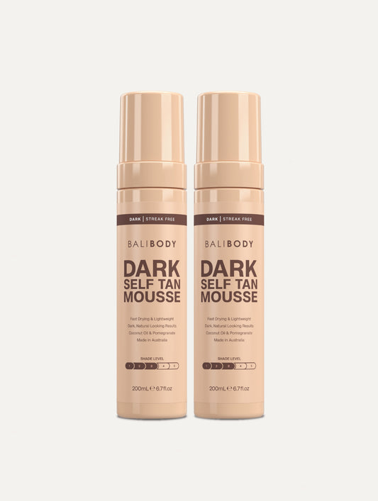 Dark Self Tanning Mousse Twin Set